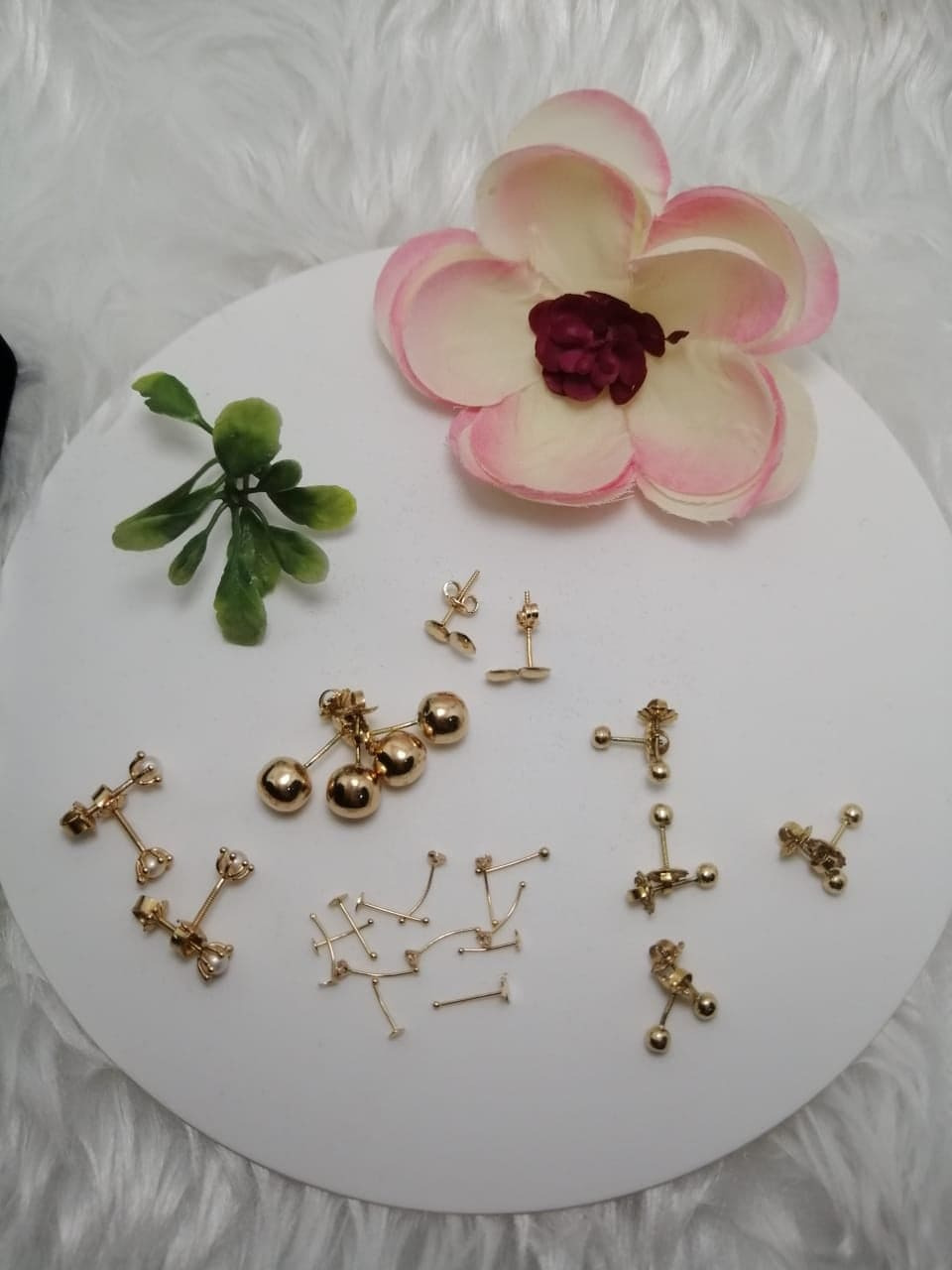 Venta de aros de oro para bebés